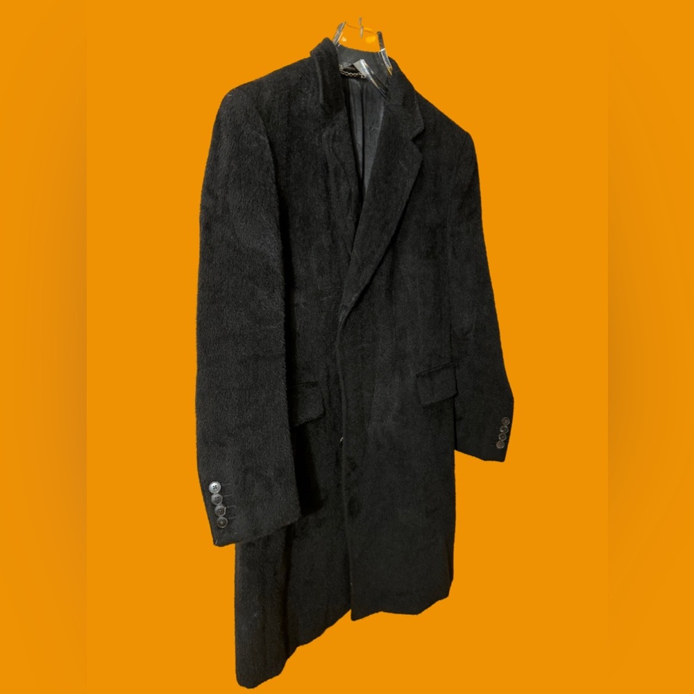Gucci llama and wool coat